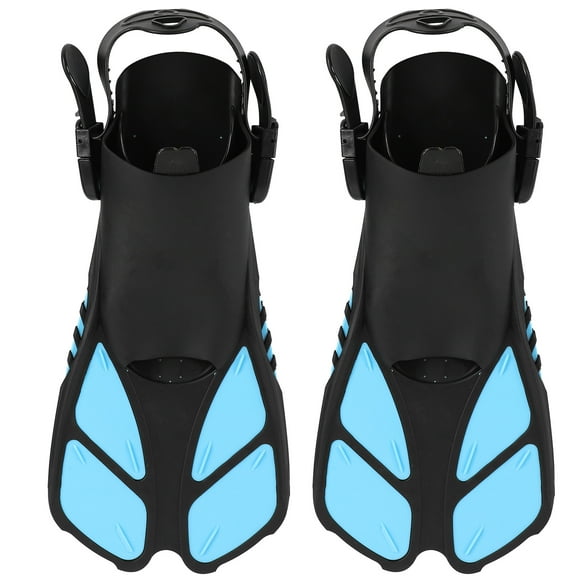 Swimming Flippers, TPR+PP Long Swimming Flippers 1 Pair Swimming Fins  For Diver For Snorkeling For Summer Diving XL