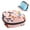 Multi-colored 03, variant on Cute Cartoon Ocean Shark Pattern Sanitary Napkin Storage Bag, Zipper Menstrual Cup Pouch Feminine Menstruation First Period Pads Holder for Girls Women Ladies