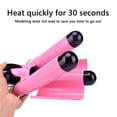 thumbnail image 4 of Ceramic Triple Barrel Waver - 25mm Big Wave Curling Iron with Negative Ions for Smooth, Frizz-Free Hairstyles, 4 of 5