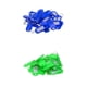 thumbnail image 1 of Etiquetas para llaves, etiquetas de identificación para equipaje, etiquetas para coche, identificadores de llaves para llavero, anillas partidas. azul verde, 1 of 9