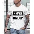 thumbnail image 1 of Men's Versatile T-shirt, Men's High-end Men's Fashion Casual Printed Short Sleeve Trendy Top, 1 of 8