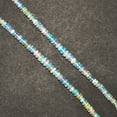 thumbnail image 3 of QNAVIC Natural Ethiopian Opal Gemstone Beads Loose Strand Chakra Healing Crystals October Birthstone DIY Mala Jewelry Making Handcraft Wholesale Lot 5.5inch Strand, 3 of 3