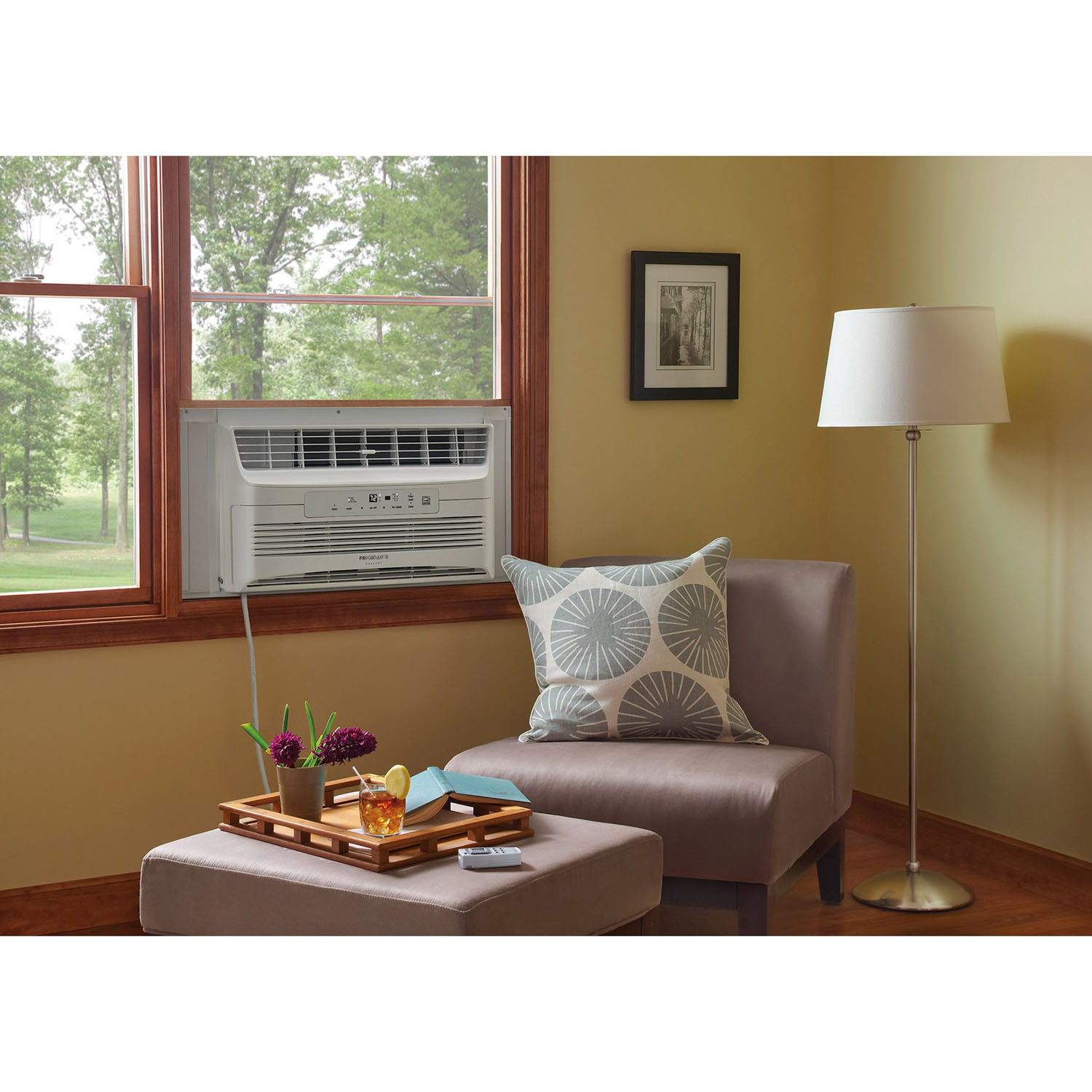 Frigidaire Quiet Temp 6,000 BTU 115V Window-Mounted Air Conditioner ...