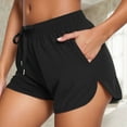 thumbnail image 4 of Women's Swim Shorts Pockets, High Waisted Board Swimsuit, Nylon Spandex, Elastic Band, 2 Sizes, 4 of 8
