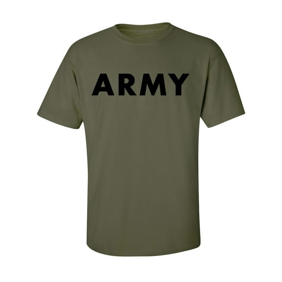 ARMY Short Sleeve T-Shirt in military green