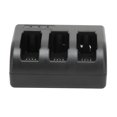 thumbnail image 4 of Cargador triple de batería Bling Bling Para cámara 801 Cargador de batería USB portátil, 4 of 12