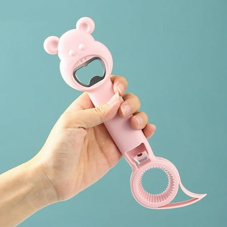

Kitchen Beer Bottle Cute Opener Easy to Carry High Reliability Opener for Traveling Camping Picnic