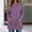 Purple, variant on ZGRBOU Long Sleeve Tunic Tops for Women Crewneck Ribbed Knit Sweater Fall Casual Loose Fit Pullover Shirts with Pockets