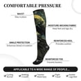 thumbnail image 2 of Pofeuu MoonNight Sky Crow Print Compression Socks for Women & Men Circulation - Best Support for Nurses,Running,Athletic,Sports, 2 of 7