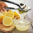 thumbnail image 5 of Extra Large Lemon Squeezer, Stainless Steel, XXL High Performance Juicer, Manual, Ergonomic Lime Squeezer for Orange, Lemons and Limes, 5 of 5