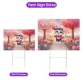 thumbnail image 5 of Happy Valentine’s Day Adorable American Shorthair Kitten Holding Heart Balloon Yard Sign Cat Lover Kitten Owner Gifts Outdoor Home Lawn Garden Porch Decor - 00030, 5 of 5