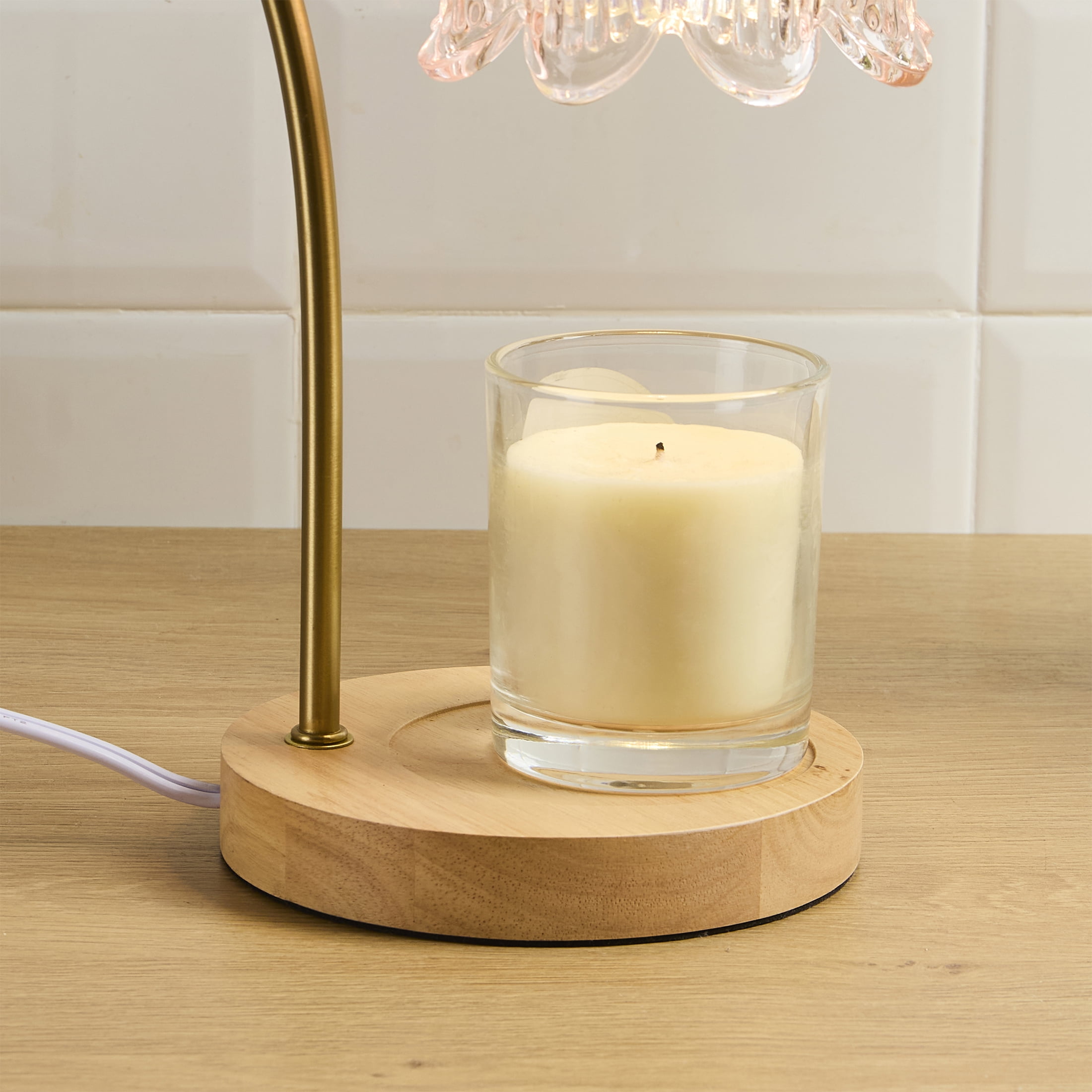 Home Decor Collection Pink 13" Candle Warmer