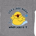 thumbnail image 3 of Inktastic Life's Ducky 1st Birthday Boys or Girls Baby Bodysuit, 3 of 4