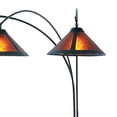 thumbnail image 3 of Natural Mica 3 Light Arc Floor Lamp - 86 Espresso Wood Bronze, 3 of 14