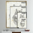 thumbnail image 2 of Wolf Wild and Beautiful III - Wildlife Animal Framed Canvas, 2 of 3