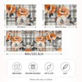 thumbnail image 2 of Yayeee Pillowcase Queen Size Set of 2 Satin Wrinkle Resistant Pillow Case, Plaid Floral, 2 of 8