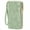 Green, variant on FALAN MULE Women Wallet Large Capacity Double Zip Around Credit Card Holder Leather Ladies Wallet with RFID Blocking Phone Wristlet Gift Box