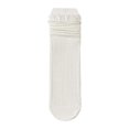 thumbnail image 6 of Yuanlong Women's Socks Mid-Calf Hollow Out Mesh Ruffle Socks Solid Color Leisure Activities Hosiery, 6 of 7