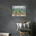 thumbnail image 3 of Botanical Canvas Wall Art Rustic Green Plants Pictures Wall Decor God Says You Are Bible Verse Painting Prints Modern Artwork Framed Home Decor for Bathroom Bedroom Living Room 16"x12", 3 of 6