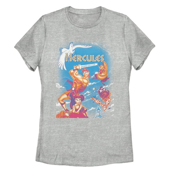 Women's Hercules Classic Scene Graphic Tee Athletic Heather Medium