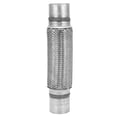 thumbnail image 2 of Tubo flexible de escape tubo flexible de reparación de escape de 63 mm Absorbe las vibraciones Reduce el revestimiento tejido de ruido 25x14in para camiones para todo tipo de ANGGREK Otros, 2 of 8