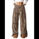 thumbnail image 1 of Pantalones de Pijama para Mujer, de Leopardo, Peludos, Estilo Y2K, de Cintura Alta, Bonitos. Sin Cordones L, 1 of 10
