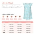 thumbnail image 3 of Vsdgher Mignon Lapin pour Filles Chemises de Nuit Manches Courtes à Volants Robe de Nuit Pyjama pour Fête Pyjama-Moyen, 3 of 6