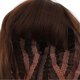 thumbnail image 5 of Wig Headgear Brown Black Shoulder Length Bangs Short Straight Hair Women Stylish Wig, 5 of 5