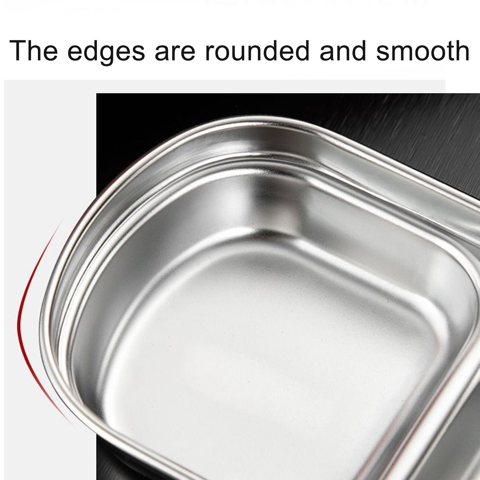 VBXOAE Stackable Stainless Steel Condiment Bowls with 304