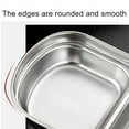 thumbnail image 7 of Stainless Steel Dipping Dishes, Stackable Soy Dipping Bowls, Multi-Compartment Seasoning Container, Versatile Korean-Style Dish for Barbecue, Ideal for Sauces and Small Plates, 7 of 7
