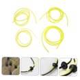 thumbnail image 3 of OUNONA 4 Pcs Siphon Fuel Line Hose Tube Yellow Rubber For Outdoor Use, 3 of 8