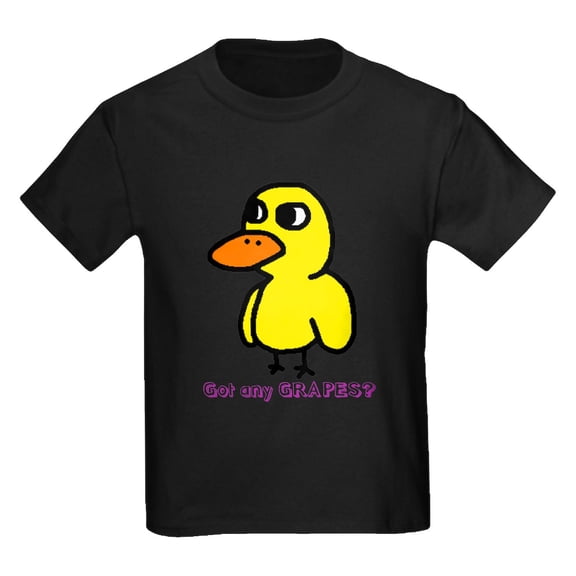 CafePress - Duck (Strait Forward) 6 T Shirt - Dark T-Shirt Kids XS-XL