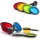 thumbnail image 3 of Cateissary Cucharas medidoras coloridas para hornear, tazas, utensilios de cocina, cucharaditas, utensilios, 1 Juego Herramientas y accesorios para hornear Naranja, 3 of 6