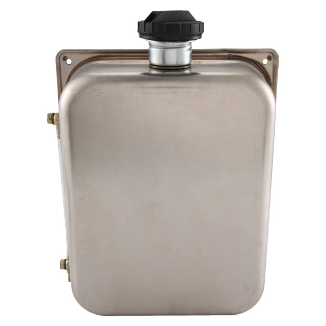 Réservoir de Carburant en Acier Inoxydable 7L pour Chauffage Webasto Eberspacher Universel, 1 x Réservoir de Carburant en Acier Inoxydable, Argent