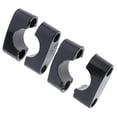 thumbnail image 3 of jiaping 3x1 Pair 22mm Black HandleBar Bar Riser Mount Clamp Adapter Universal 3 Pcs, 3 of 9