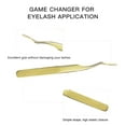 thumbnail image 3 of 2 pcs Eyelashes Applicator Tool Eyelash Extension Tweezers Remover Clip Tweezers Nipper, 3 of 5