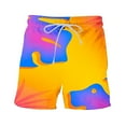 thumbnail image 6 of IROINNID Men's Quick Dry Swim Trunks 9" Swimsuits Mesh Liner Beach Bathing Suits Swimming Board Shorts, 6 of 6