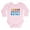Petal Pink, variant on CafePress - Vote Peace Long Sleeve Infant Bodysuit - Long Sleeve Cotton Baby Bodysuit