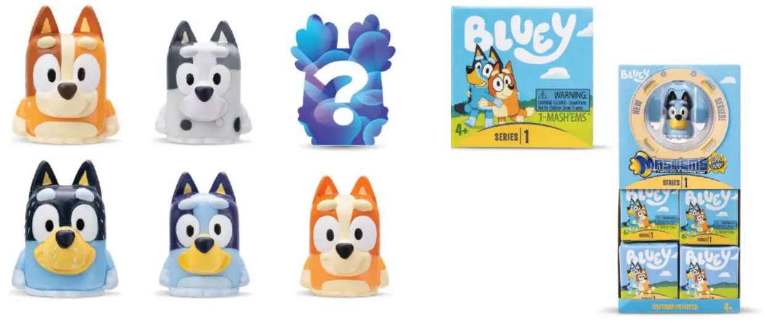 MashEms Series 1 Bluey Mystery Box (20 Packs)