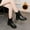 Black, variant on Cameland Womens Snow Boots Winter Warm Booties Skin Skin Lined AntiSlip Ankle Boots Outdoor Slip On Water Proof Booties Comfortable Warm Shoes