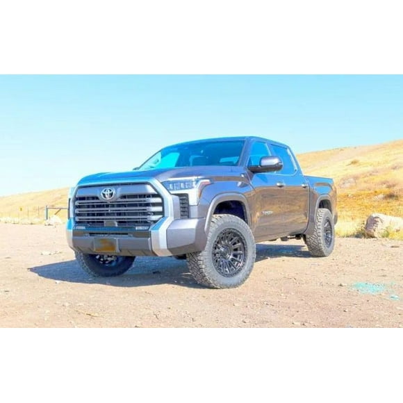 Fits 2022-2023 Toyota Tundra ReadyLIFT Lift Kit Suspension 69-52220 SST Series; 2 Inch Front Lift; 2 Inch Rear Lift; Black Components