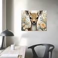 thumbnail image 3 of Nawypu Canvas Wall Art Decor for Living Room, Cute Animals Deer Pig Squirrels Room Decor Paintings for Bathroom Bedroom  Framed Canvas Prints Home Kitchen Decor, 3 of 4