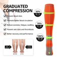 thumbnail image 4 of 4 Pairs Copper Compression Socks for Women & Men Circulation 15-20 mmhg - Better Blood Flow, Swelling, Best Support for Medical, Running, Nursing, 4 of 5