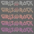 thumbnail image 2 of Girl's Lost Gods Girls Rock  Graphic Tee Black X Small, 2 of 4