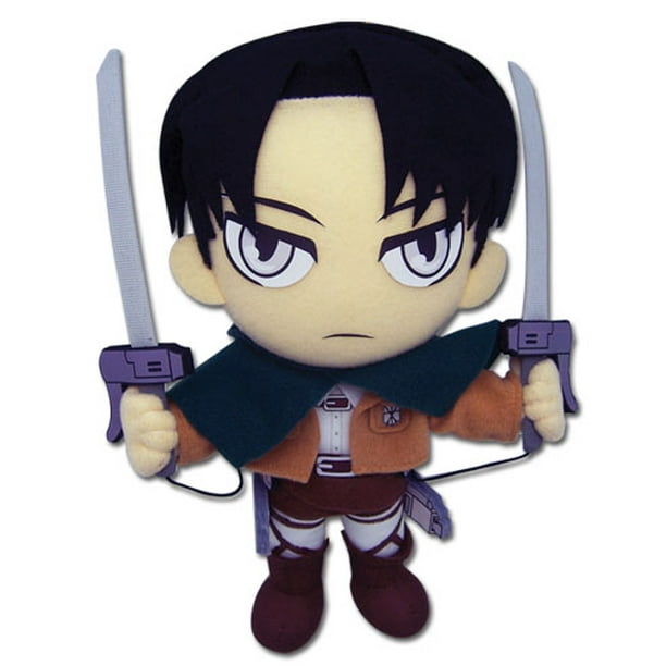 Plush - Attack on Titan - Levi Soft Doll Anime Gifts Toys Licensed ge52559  