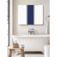 thumbnail image 6 of Blue Solid Color Texture Wall Art for Living Room, Canvas Picture Wall Decor for Bathroom Bedroom, Simple Blue Pattern Painting Artwork for Office Kitchen Hallway Dining Room Home Decorations 12"x16", 6 of 8