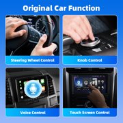 Mini Wireless CarPlay Adapter Converts Wired CarPlay/Android Auto to Wireless Plug & Play Converter Dual Band WiFi for Fast & Stable Performance Seamless Connection for Car Play Adapter
