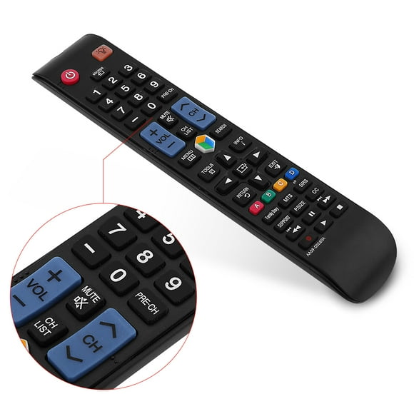 Control remoto, control remoto universal, reemplazo negro compacto cómodo para television tv Inteligente