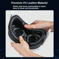 thumbnail image 5 of 3-IN-1 Facial Interface Cooling Fan for Meta Quest 3 Accessories, 3 Speeds Adjustable Fan & Pu Leather Face Pad Compatible with Oculus Quest 3, Powerful Air Circulation System to Relieve Lens Fogging, 5 of 7