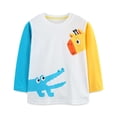 thumbnail image 2 of RUTAYY Children Girls Sweatshirt Long Sleeve Casual Crewneck Cute Print Autumn Soft Daily Wear Stylish Versatile Pullover, 2 of 8